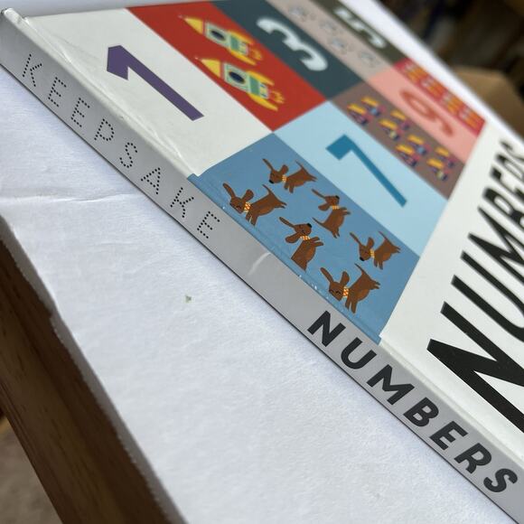 Numbers Illustrated Childrens Book by Fiona Powers Hardcover - Picture 6 of 7